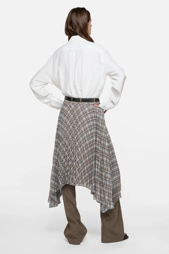 Layered button-up