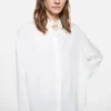 Layered button-up