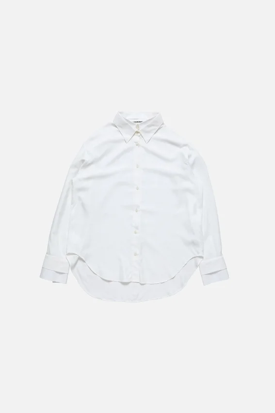 Layered button-up
