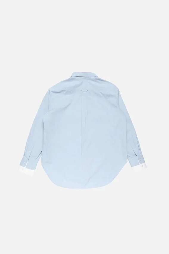 Layered button-up