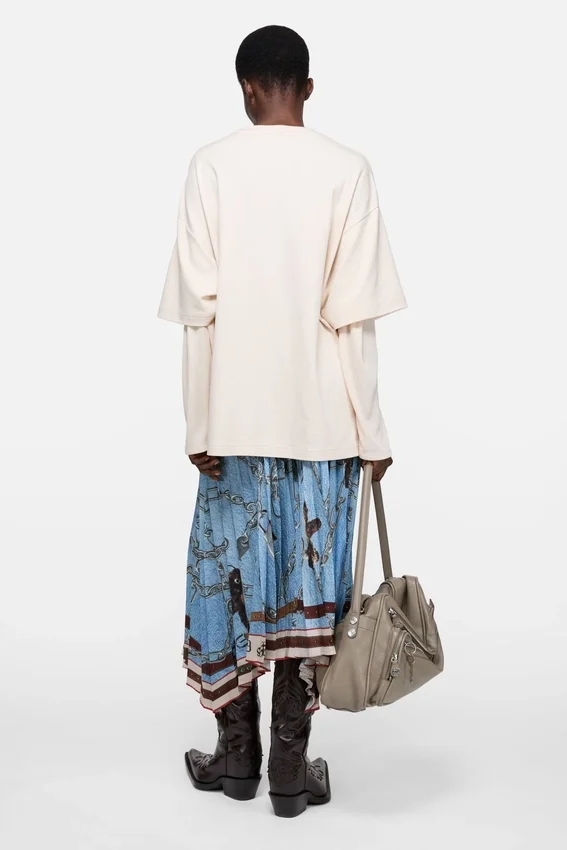 Layered graphic t-shirt