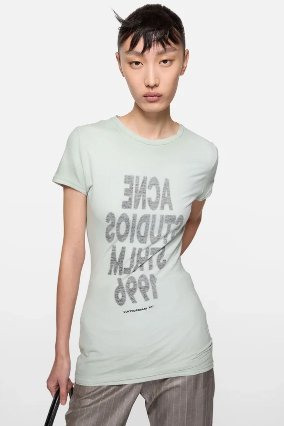 Layered jersey t-shirt