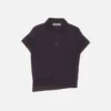 Layered knit polo