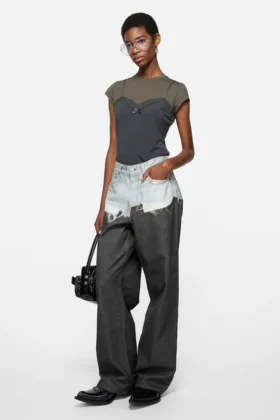 Layered lace t-shirt