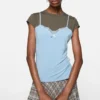 Layered lace t-shirt