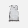 Layered logo tank top