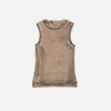 Layered logo tank top
