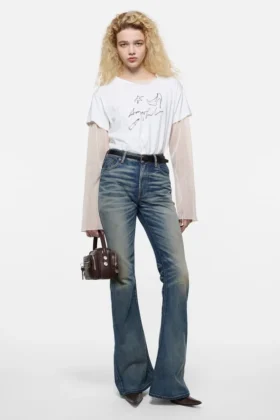Layered mesh t-shirt