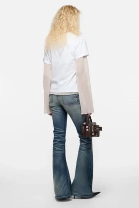 Layered mesh t-shirt