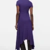 Layered midi dress
