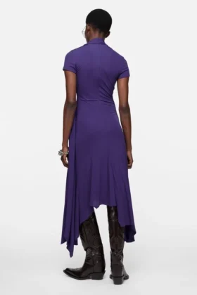 Layered midi dress