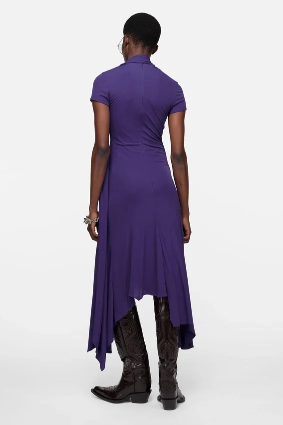 Layered midi dress