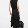 Layered midi dress