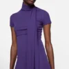 Layered midi dress