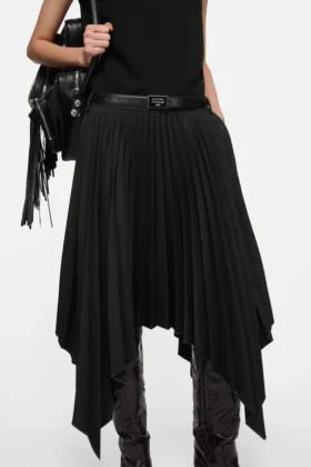 Layered midi dress