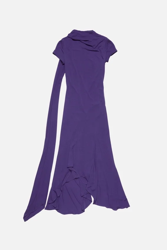 Layered midi dress