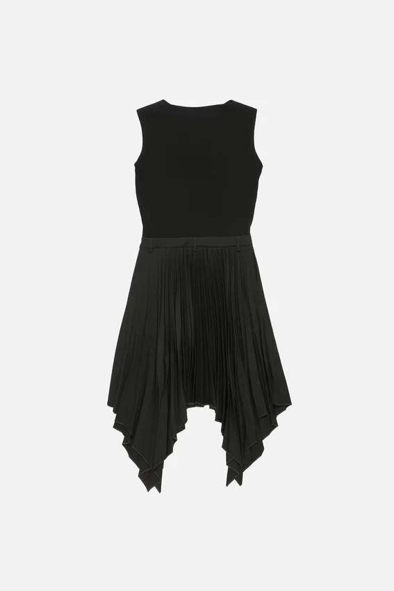 Layered midi dress