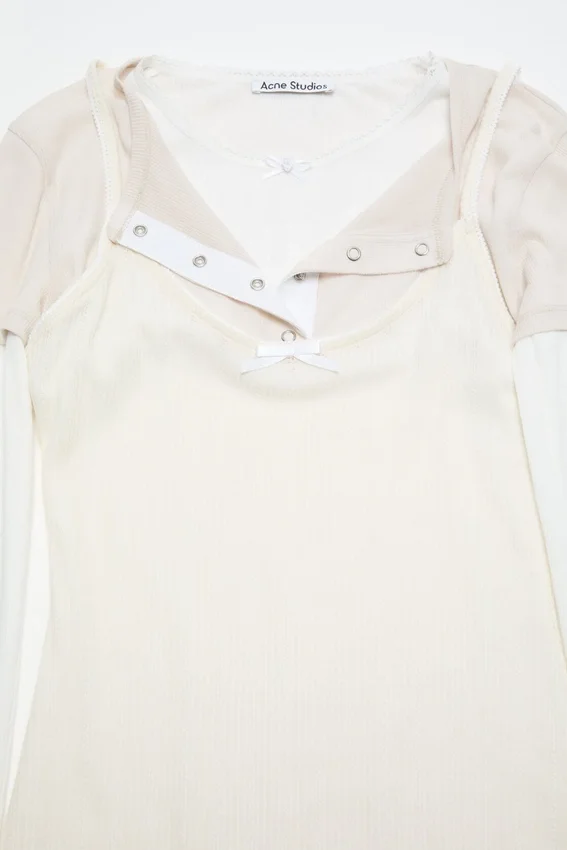 Layered mini dress
