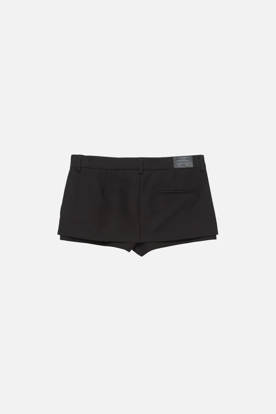 Layered miniskirt