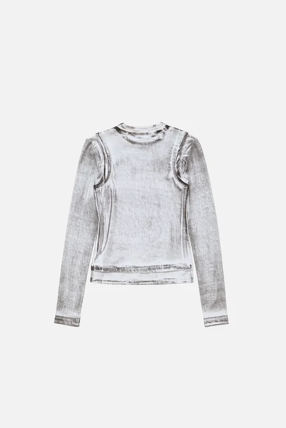 Layered Printed T-shirt