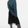 Layered Satin Skirt