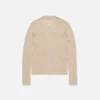 Layered silk-wool cardigan