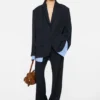 Layered suit jacket