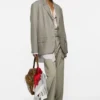 Layered suit jacket