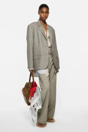 Layered suit jacket