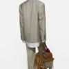 Layered suit jacket