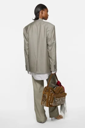 Layered suit jacket