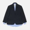 Layered suit jacket