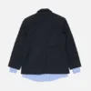 Layered suit jacket