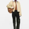 Layered twill jacket