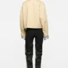 Layered twill jacket
