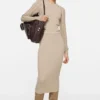 Layered wool dress