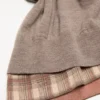 Layered wool knit
