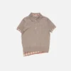 Layered wool knit