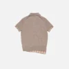 Layered wool knit