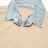 Layered wool sweater