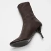 Leather ankle boot