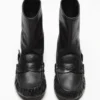 Leather ankle boot