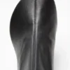 Leather ankle boot