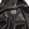 Leather blouson