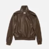 Leather blouson