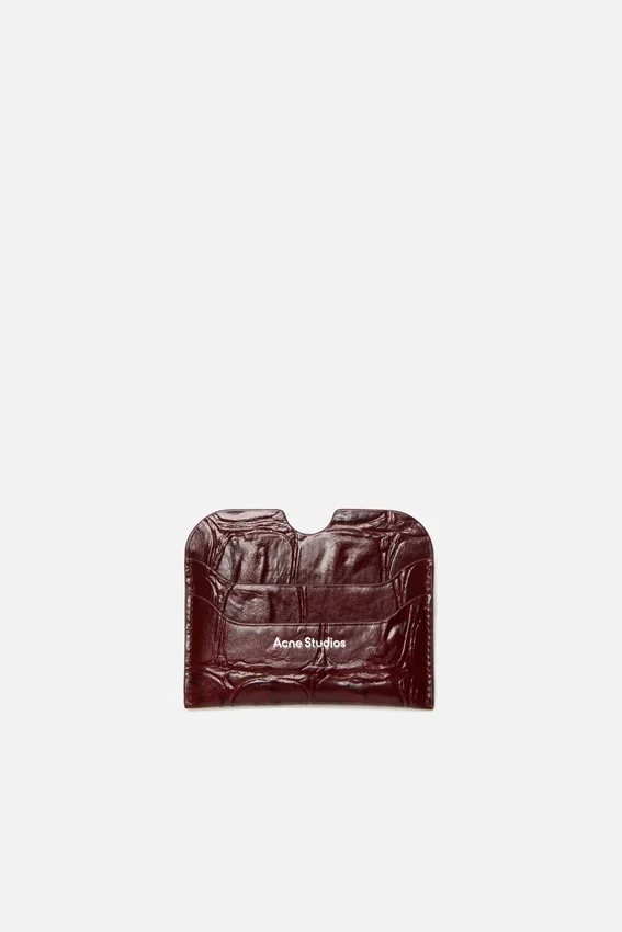 Leather card holder