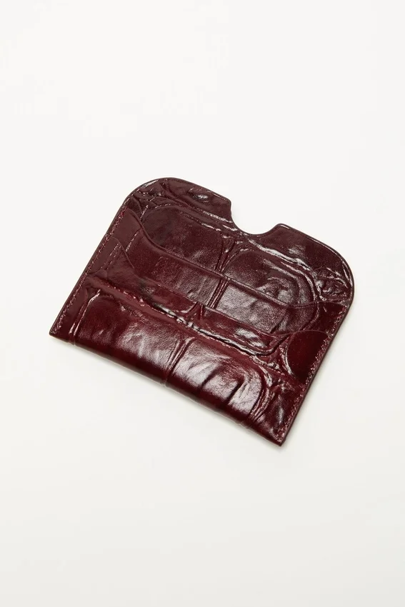 Leather card holder
