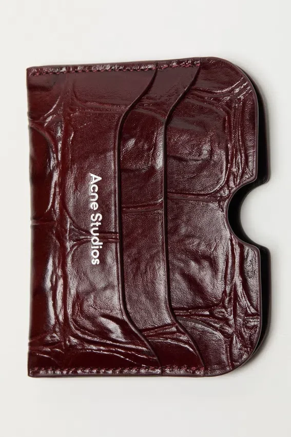 Leather card holder