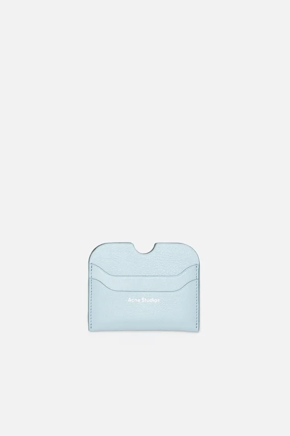 Leather card holder wallet