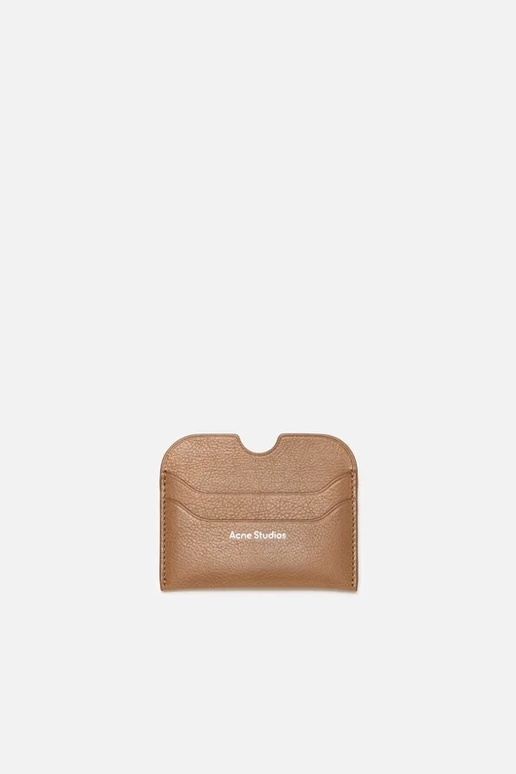 Leather card holder wallet